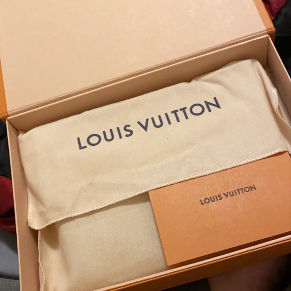COPY - Louis Vuitton POCHETTE MÉLANIE MM Navy/Red - Picture 5 of 6